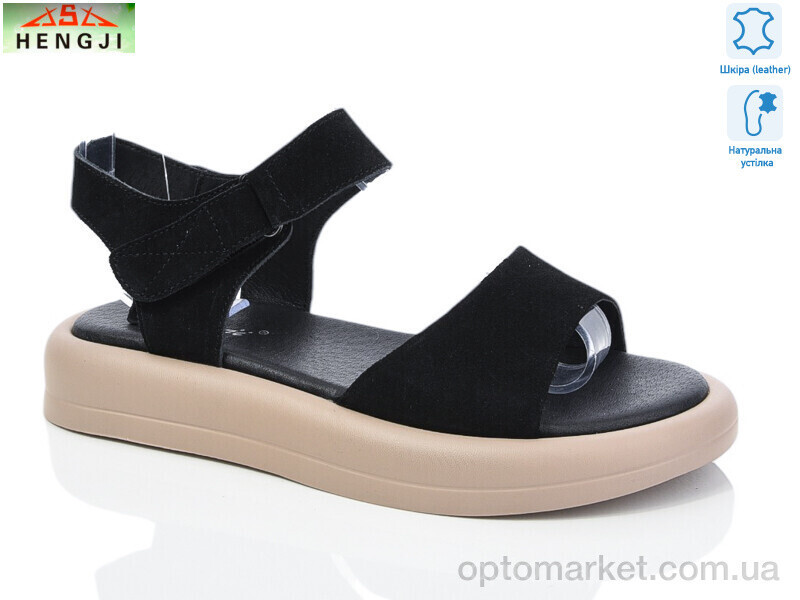 Купить Босоніжки жіночі G51-6 Hengji чорний, фото 2
