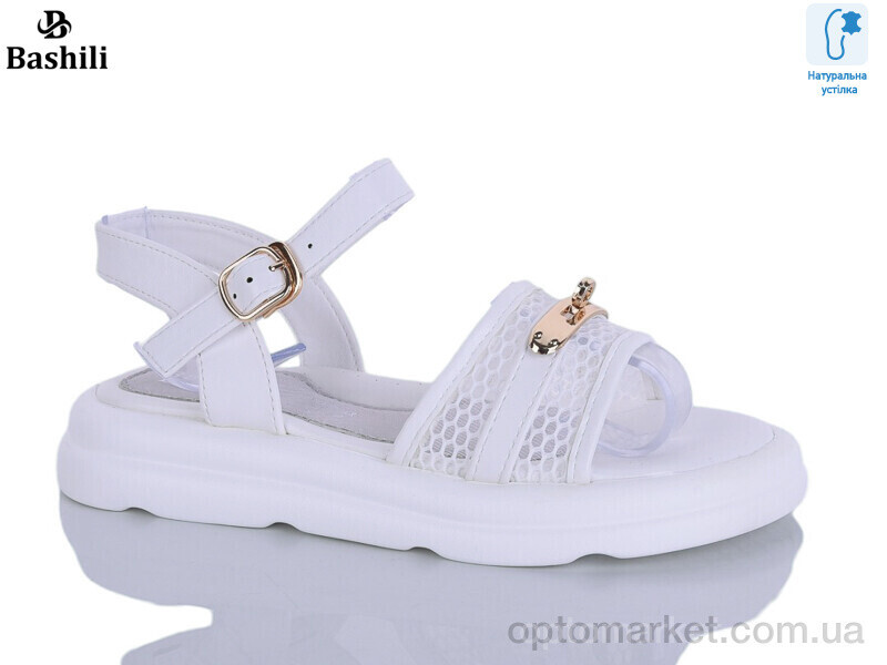 Купить Босоніжки дитячі G5505-1 Башили білий, фото 2