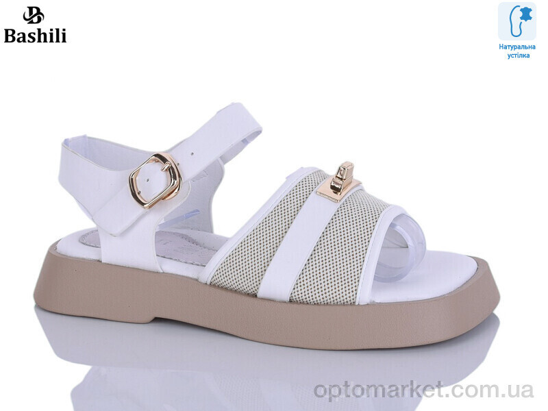 Купить Босоніжки дитячі G5511-1 Башили білий, фото 2