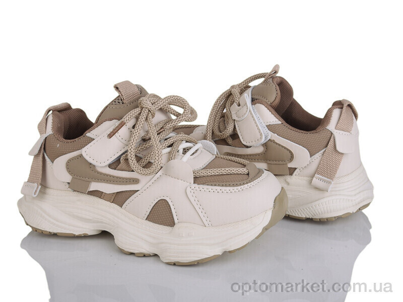 Купить Кросівки дитячі G567-3K Kimbo-o бежевий, фото 2