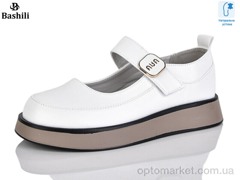 Купить Туфлі дитячі G6502-A1 Башили білий, фото 2