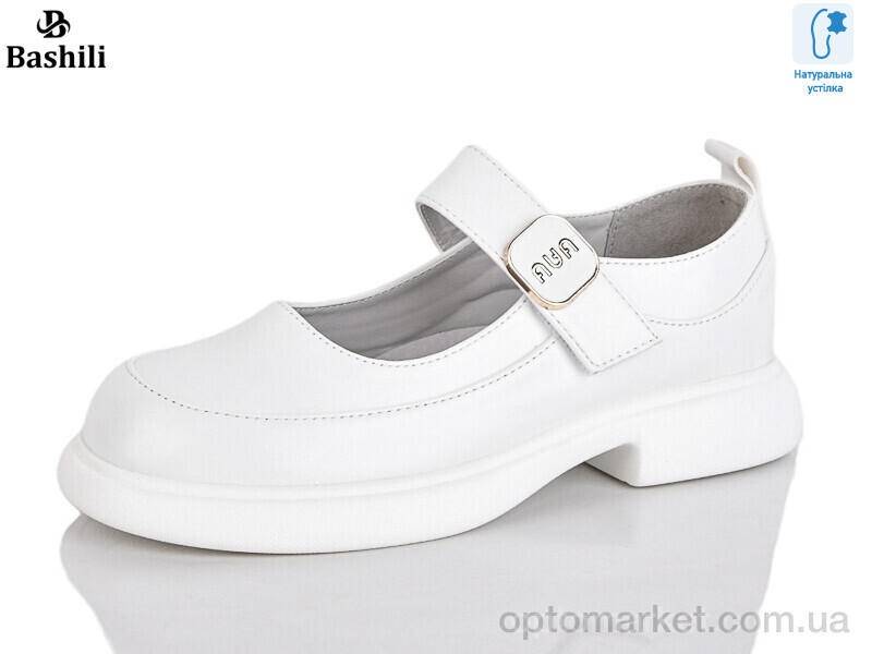 Купить Туфлі дитячі G6504-A1 Башили білий, фото 2