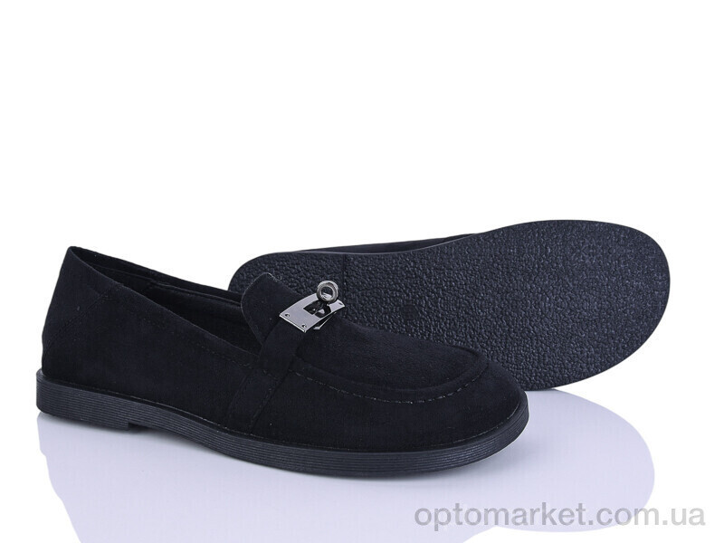 Купить Туфлі жіночі G65130-22 Башили чорний, фото 2