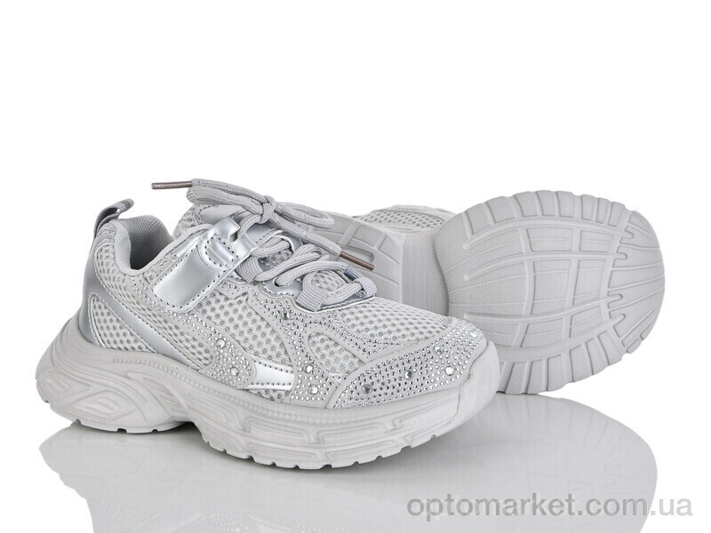 Купить Кросівки дитячі G654-3Y Kimbo-o сірий, фото 2