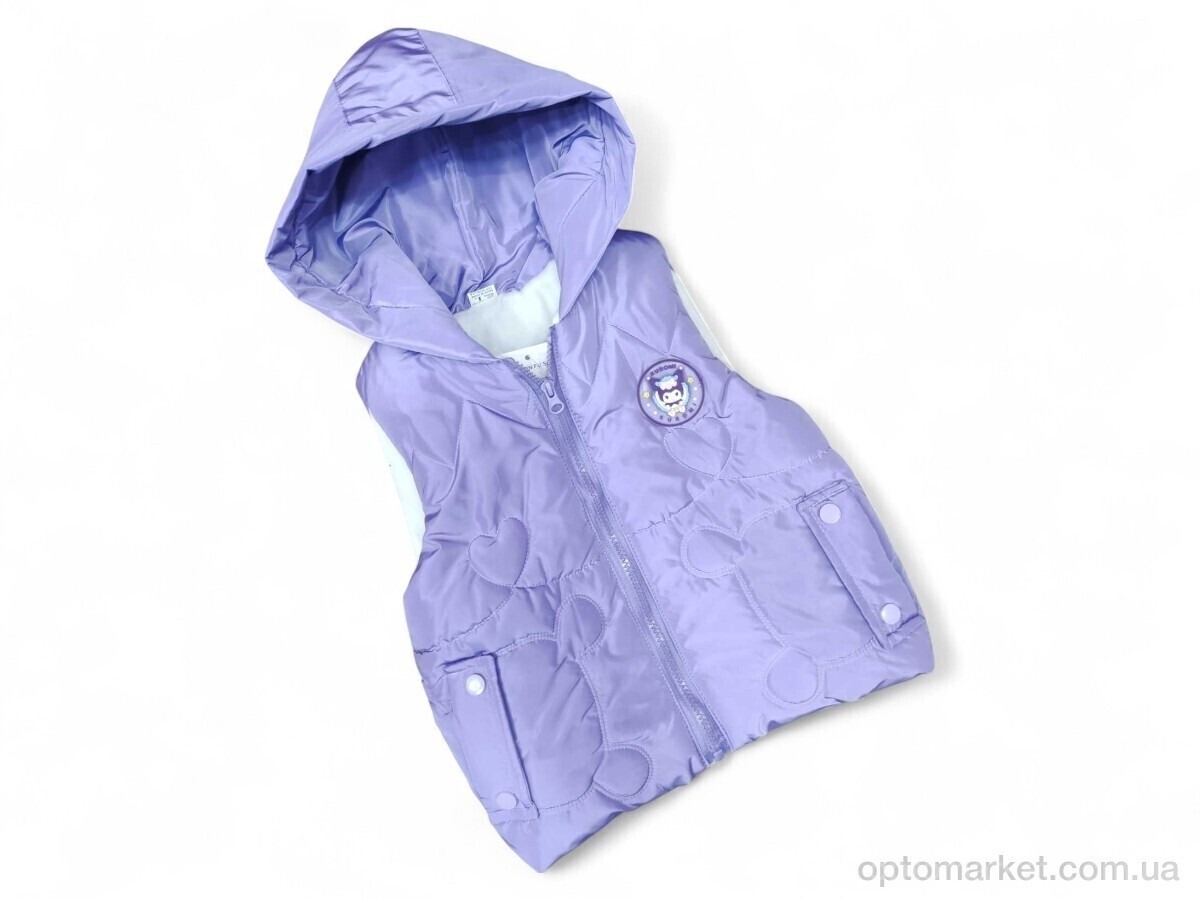 Купить Жилетка дитячі G8 бузковий Jingpin фіолетовий, фото 4