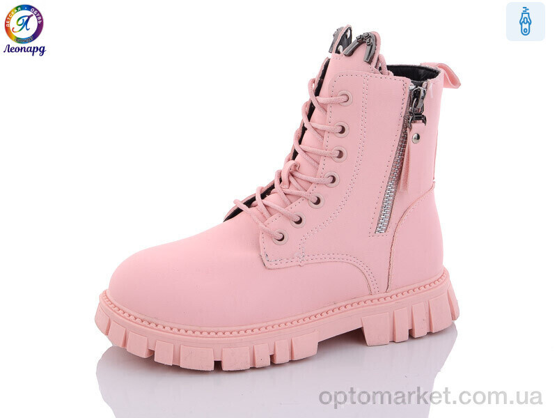 Купить Черевики дитячі G801-12 Леопард рожевий, фото 2
