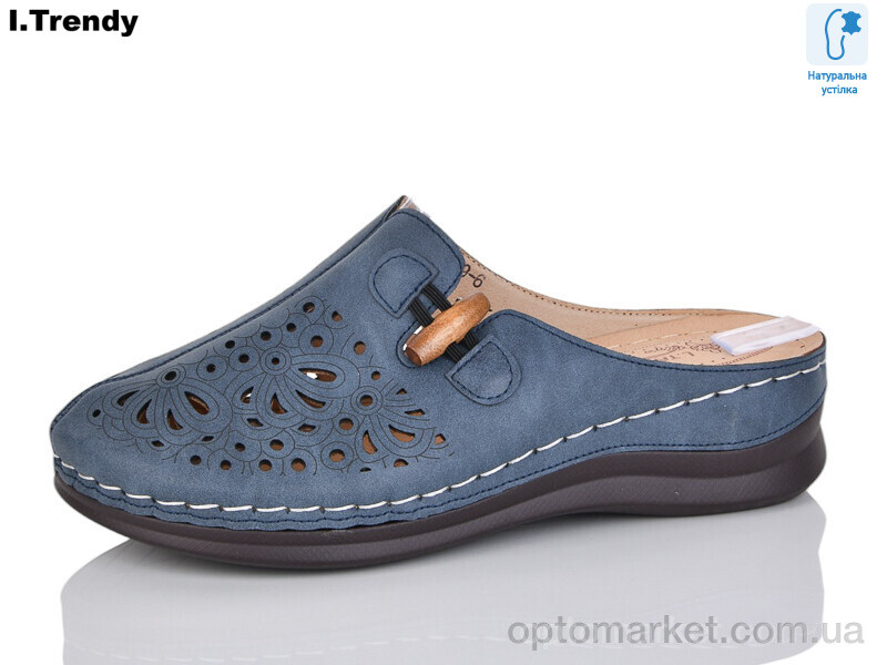 Купить Шльопанці жіночі G99-6 Trendy синій, фото 2