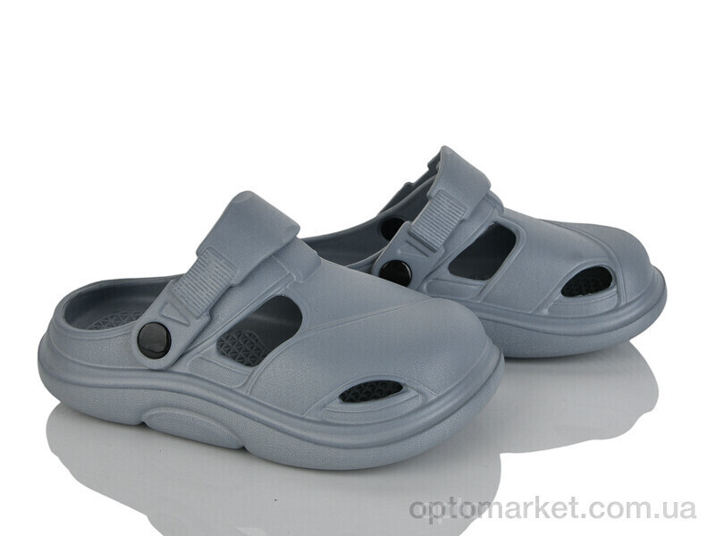 Купить Крокси дитячі GC601-2D KIMBOO сірий, фото 2