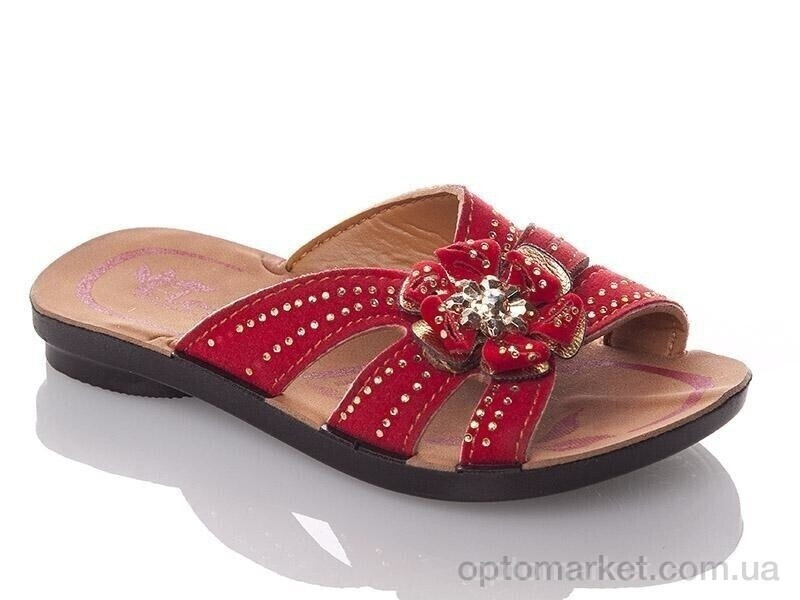 Купить Шльопанці дитячі GElena-N1A-red Demur червоний, фото 2