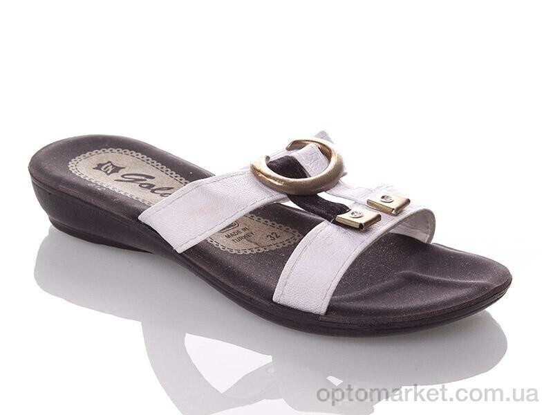 Купить Шльопанці дитячі GGolden-A-white Demur білий, фото 2