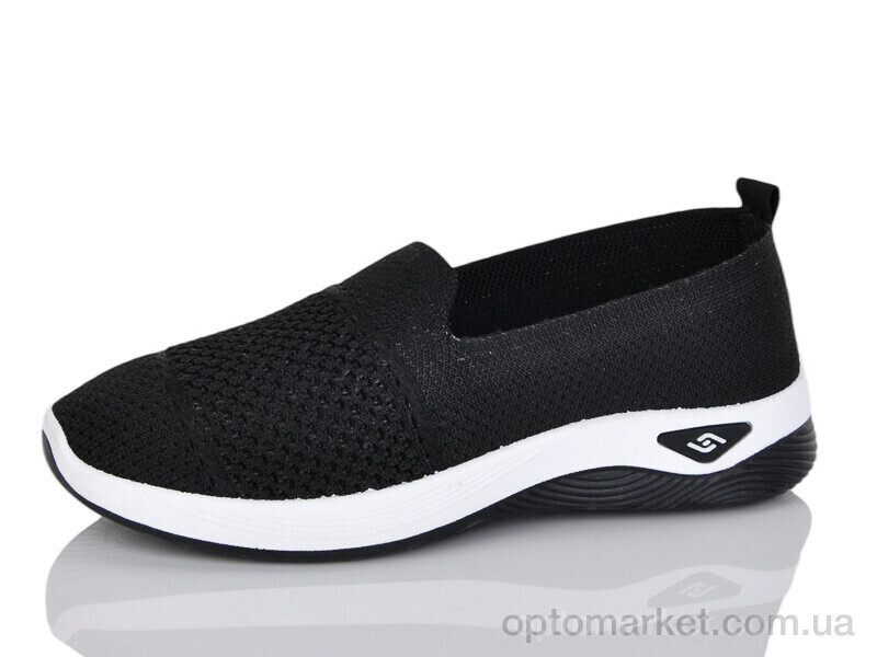 Купить Сліпони жіночі GSK12 black Шик-Шок чорний, фото 2