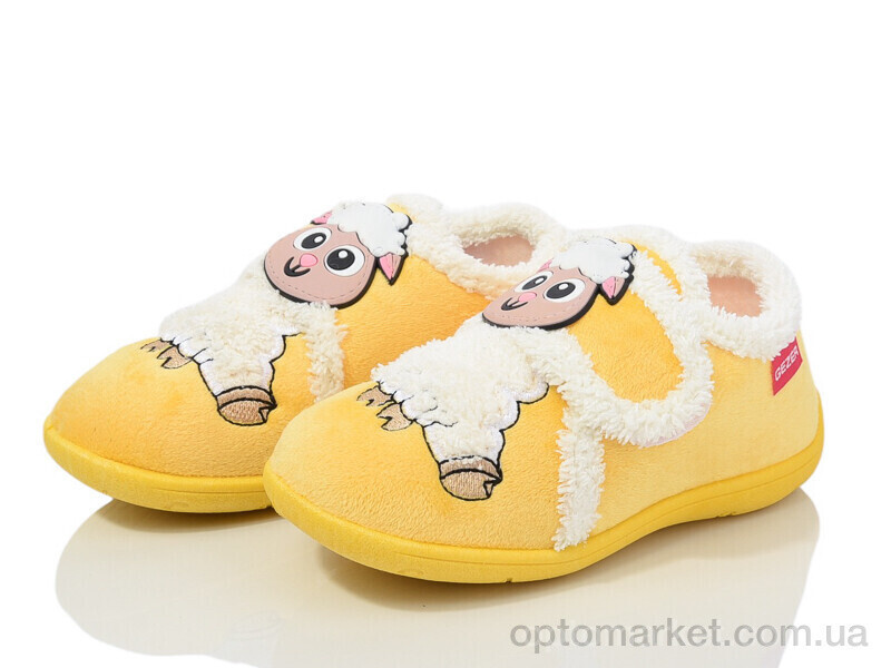 Купить Капці дитячі GX010-2 жовтий Gezer жовтий, фото 2