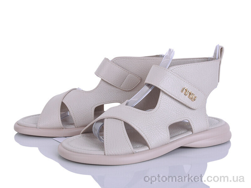 Купить Босоніжки жіночі H107-6 Loretta бежевий, фото 2