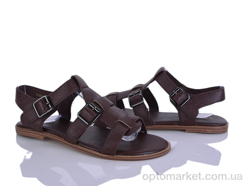 Купить Босоніжки жіночі H109-2 Loretta коричневий, фото 2