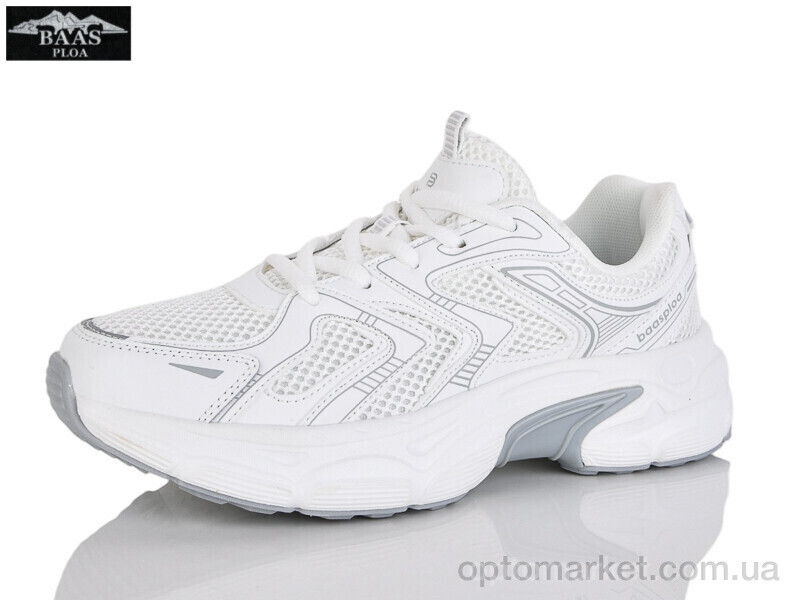 Купить Кросівки жіночі H1104-4 Baas білий, фото 2