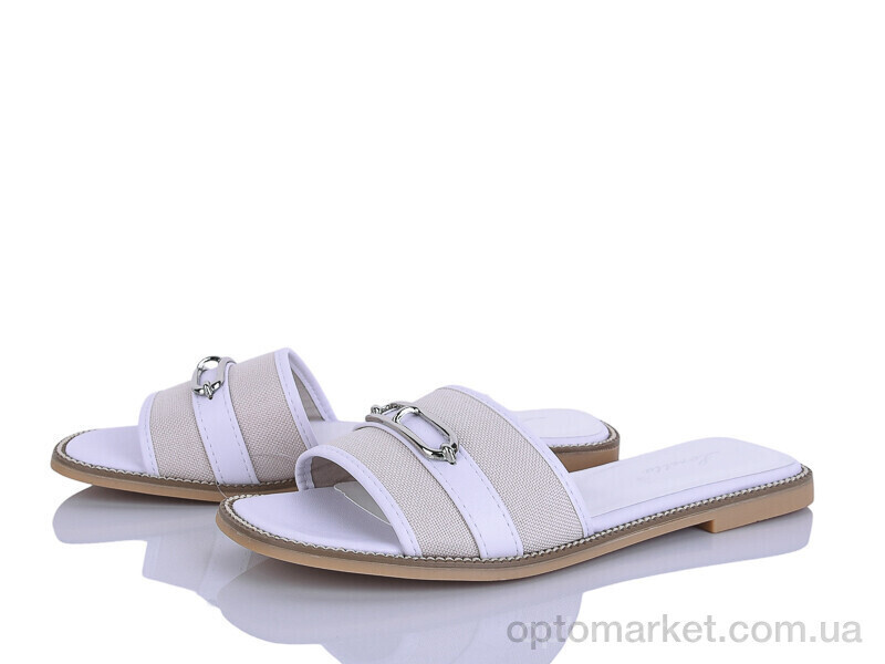 Купить Шльопанці жіночі H111-2 Loretta білий, фото 2