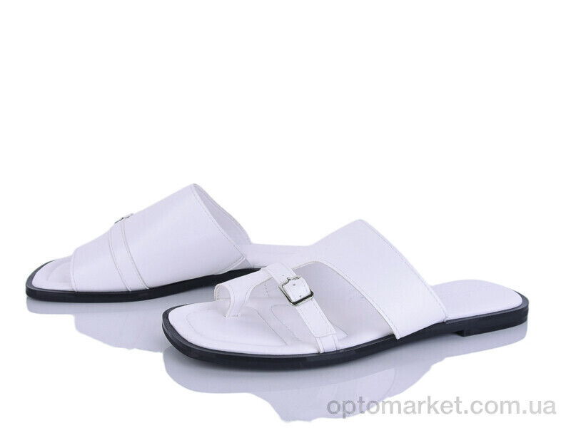 Купить Шльопанці жіночі H119-2 Loretta білий, фото 2