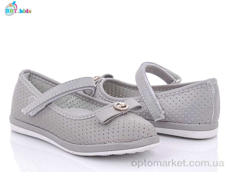 Купить Туфлі дитячі H1752-5 BBT сірий, фото 2