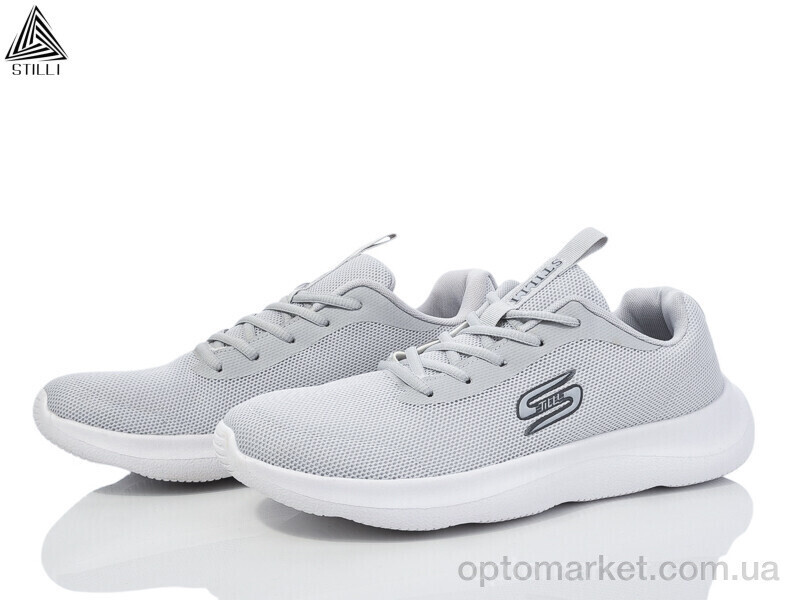 Купить Кросівки чоловічі H357-4 піна Stilli сірий, фото 2