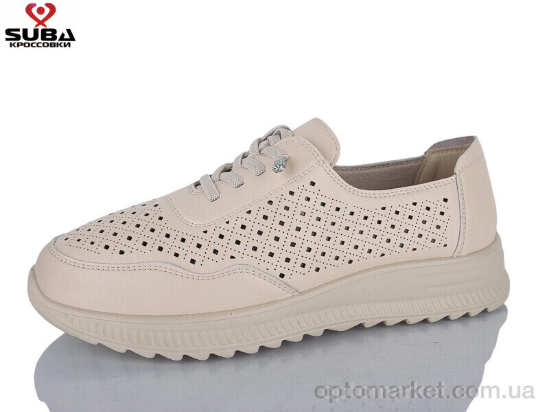 Купить Кросівки жіночі H391-2 Suba бежевий, фото 2