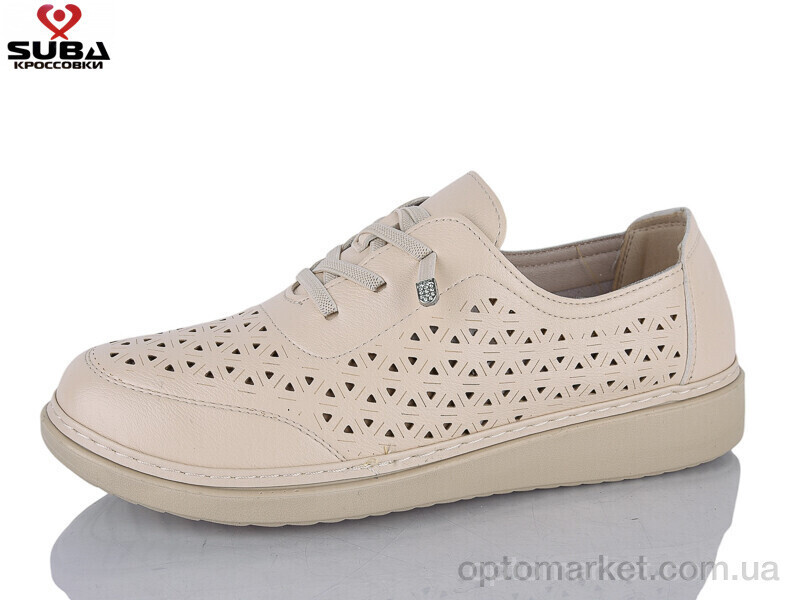 Купить Кросівки жіночі H392-2 Suba бежевий, фото 2