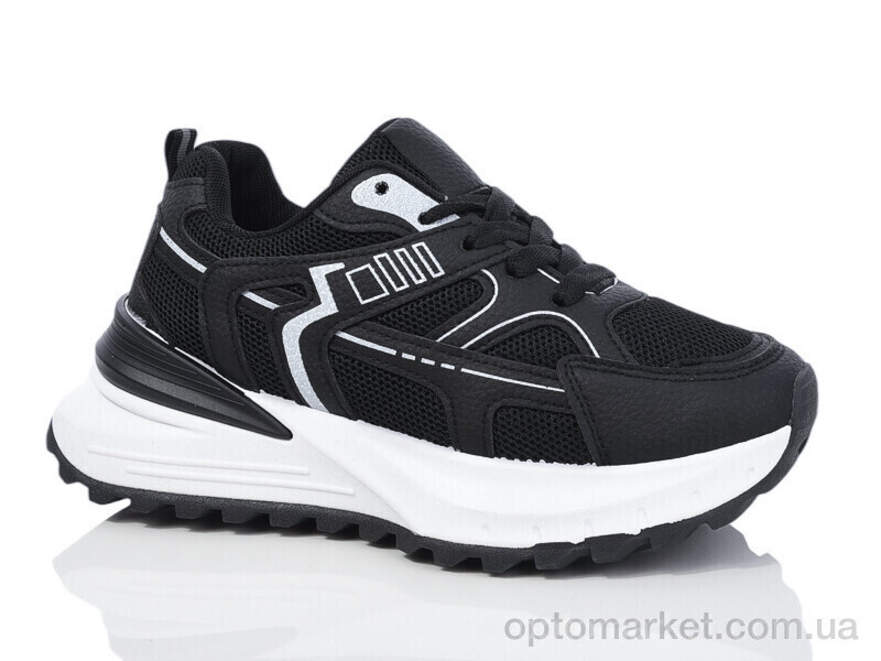 Купить Кросівки жіночі H52-8 Xifa чорний, фото 2