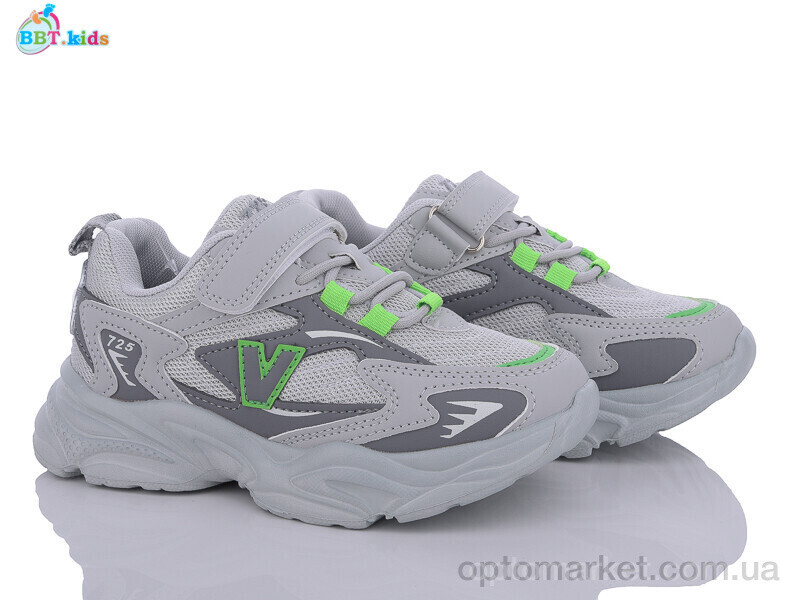 Купить Кросівки дитячі H53-3-3 BBT kids сірий, фото 2