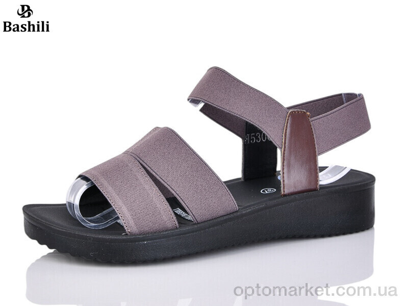 Купить Босоніжки жіночі H5306-19 Башили коричневий, фото 2