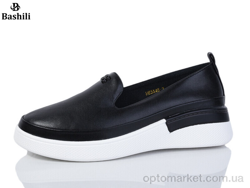 Купить Туфлі жіночі H63A48-2 Башили чорний, фото 2