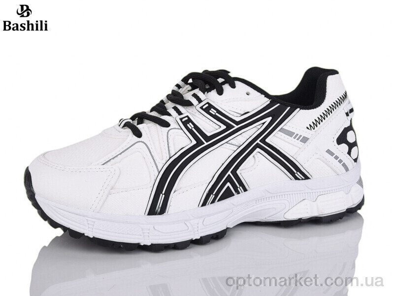 Купить Кросівки жіночі H6501-1 Башили білий, фото 2