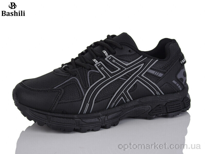 Купить Кросівки жіночі H6501-2 Башили чорний, фото 2