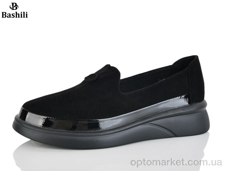 Купить Туфлі жіночі H6507-2 Башили чорний, фото 2