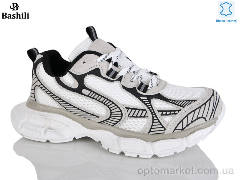 Купить Кросівки жіночі H65109-17 Башили білий, фото 2