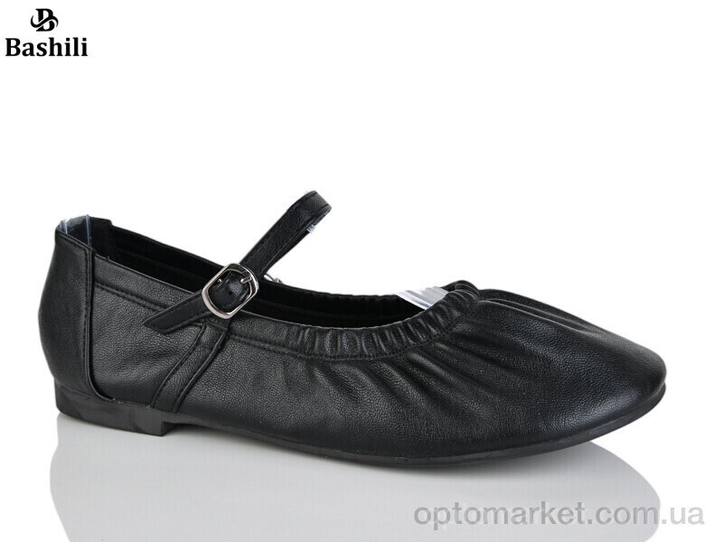 Купить Туфлі жіночі H65111-2 Башили чорний, фото 2