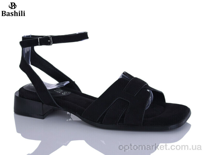 Купить Босоніжки жіночі H65136-B2 Башили чорний, фото 2