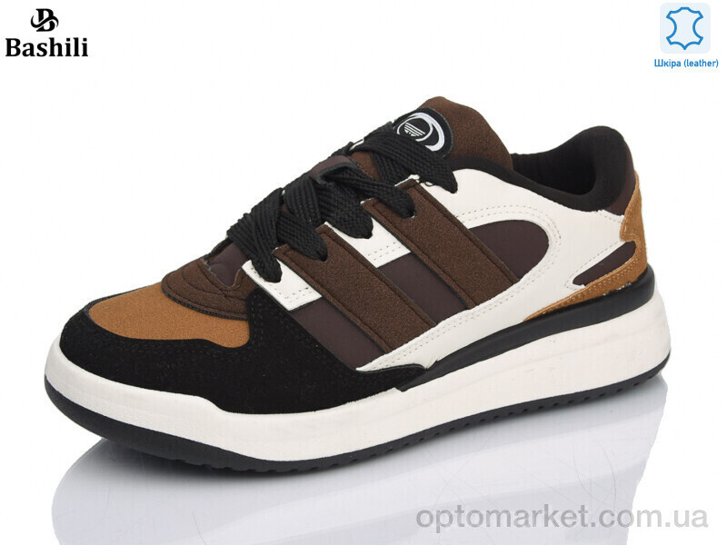 Купить Кросівки жіночі H6525-28 Башили коричневий, фото 2