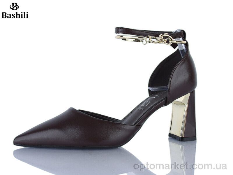 Купить Туфлі жіночі H6536-8 Башили коричневий, фото 2