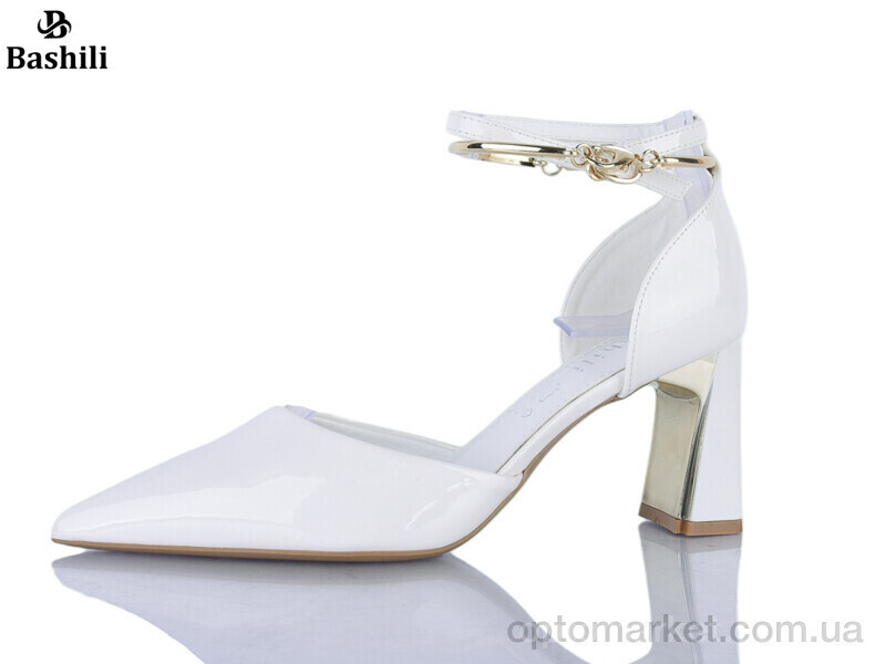 Купить Туфлі жіночі H6538-1 Башили білий, фото 2