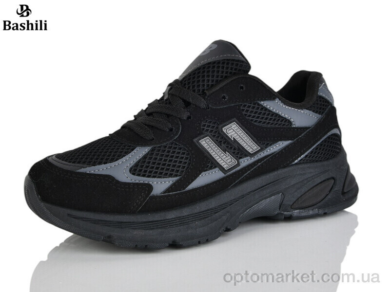 Купить Кросівки жіночі H6545-22 Башили чорний, фото 2