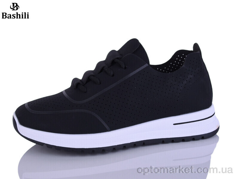 Купить Кросівки жіночі H6555-2 Башили чорний, фото 2
