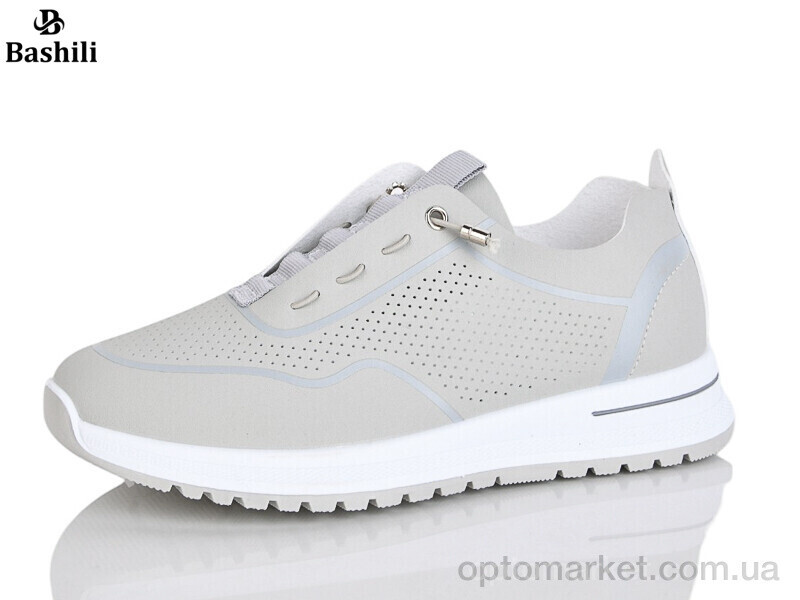 Купить Кросівки жіночі H6556-7 Башили сірий, фото 2