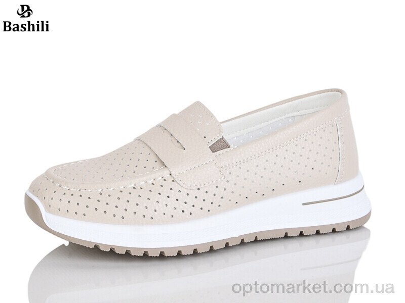 Купить Сліпони жіночі H6559-9 Башили бежевий, фото 2