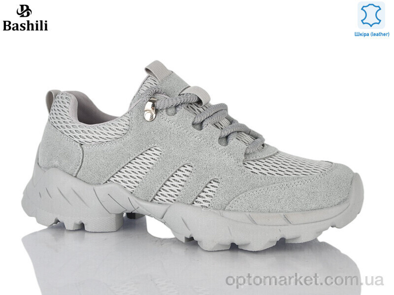 Купить Кросівки жіночі H6570-7 Башили сірий, фото 2