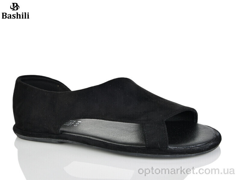 Купить Босоніжки жіночі H6585-2 Башили чорний, фото 2