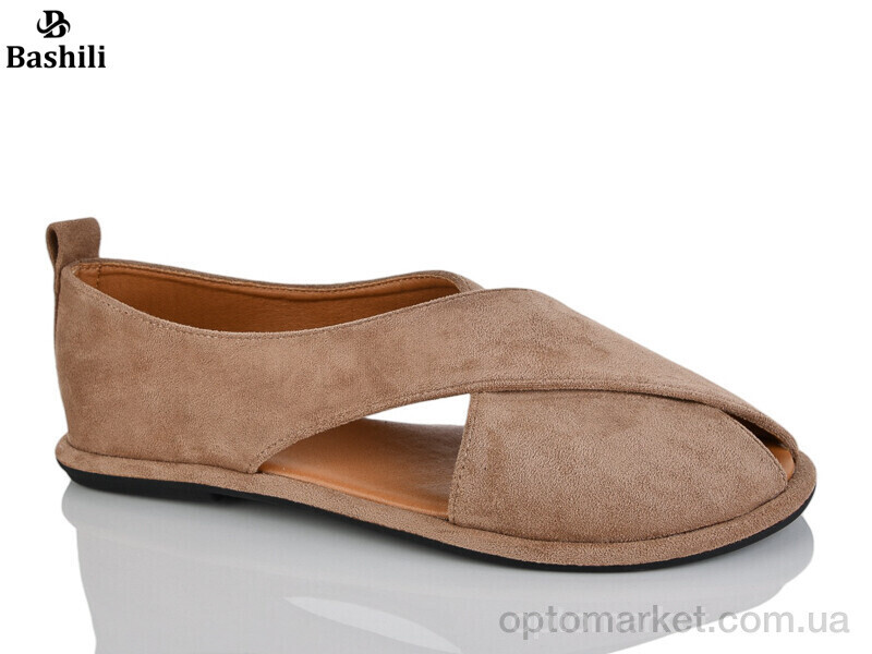 Купить Босоніжки жіночі H6587-17 Башили коричневий, фото 2