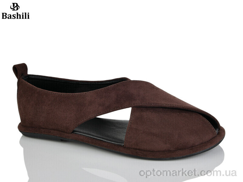 Купить Босоніжки жіночі H6587-20 Башили коричневий, фото 2