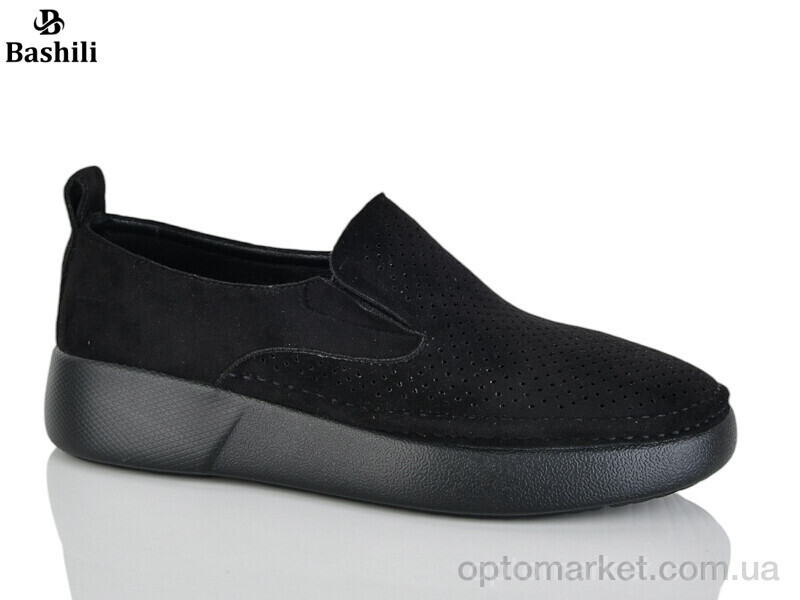 Купить Туфлі жіночі H6590-2 Башили чорний, фото 2