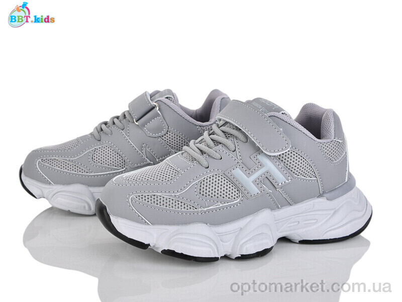 Купить Кросівки дитячі H751-3-1 BBT сірий, фото 2