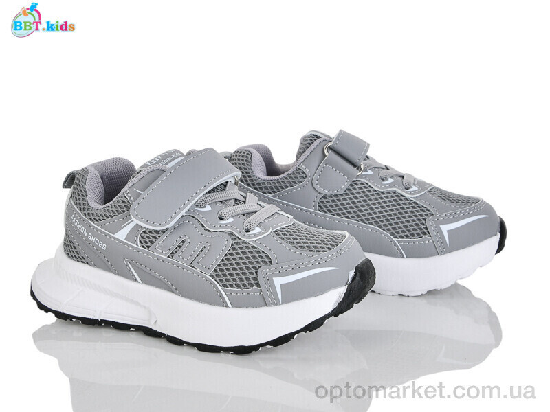 Купить Кросівки дитячі H755-2-1 BBT сірий, фото 2