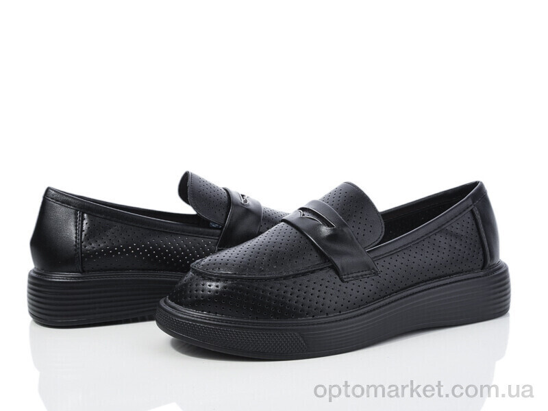 Купить Туфлі жіночі H77-1 Loretta чорний, фото 2